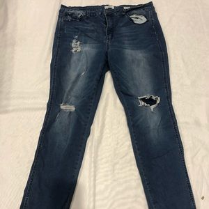 Distressed Jeans
